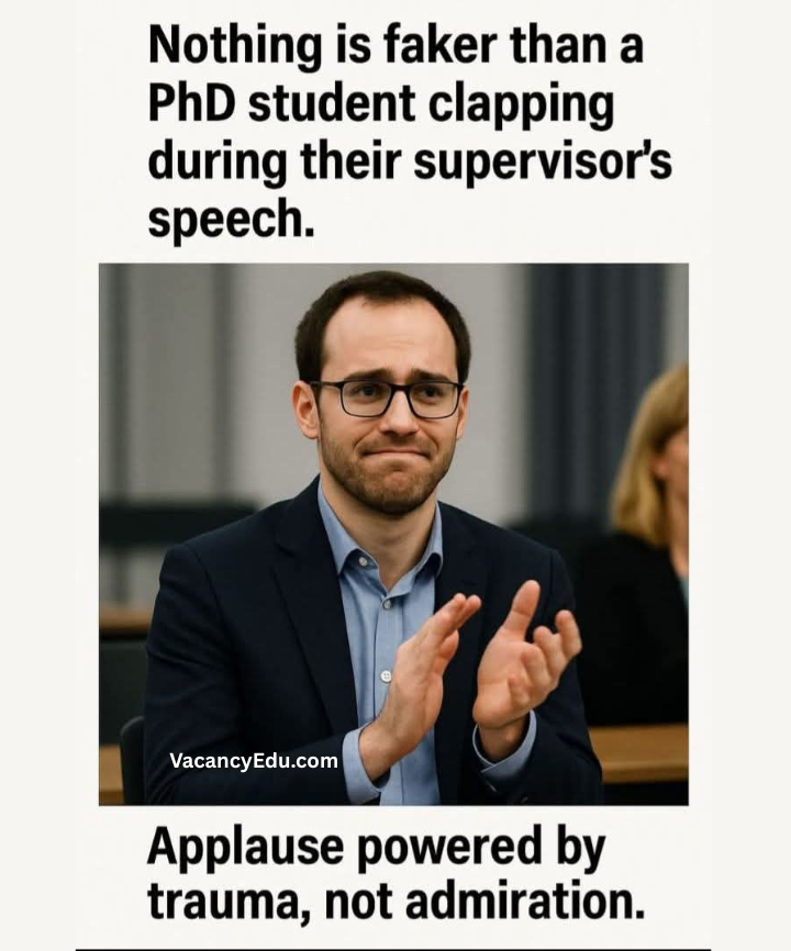 VacancyEdu's tweet photo. Really???
#PhDlife #PhDjokes #ThesisStruggles #ResearchHumor #PhDProblems #AcademicLife #GradSchool #ThesisJourney #PhDstudent #DoctorateDreams #VacancyEdu https://t.co/fiaP6rjBQA