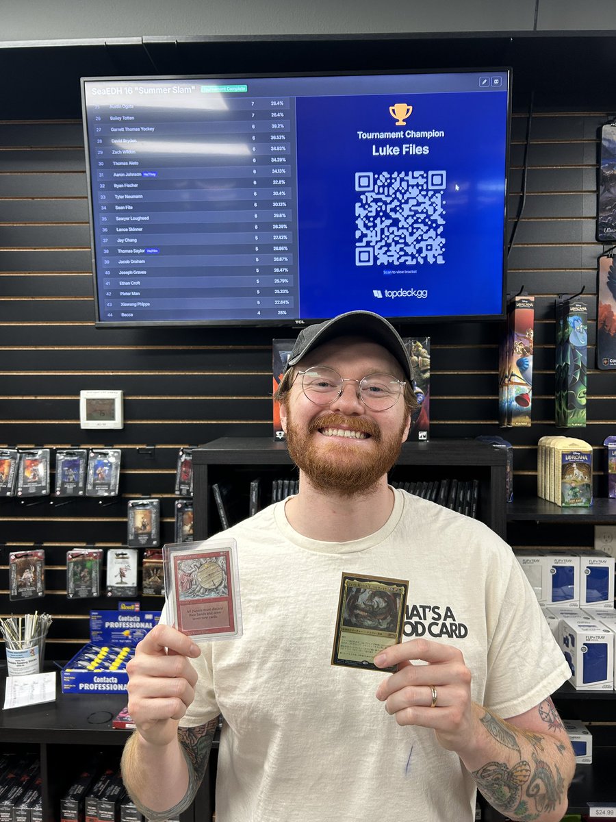 Didn’t post last night because final pod ended so late…

..but I got a top 4 finish at <a href="/Sea_EDH/">SeaEDH ✈️ LDXP Phoenix</a>’s capped 64 person event last night! 

🐉 Landfall Korvold LIVES 🐉