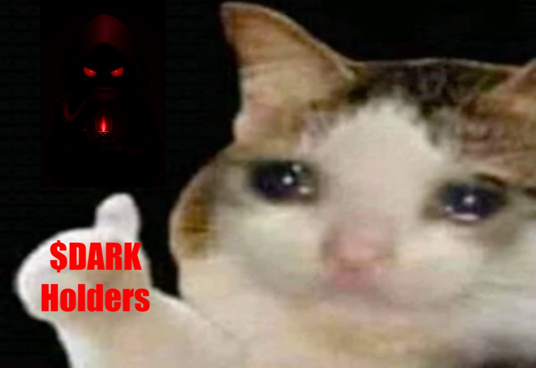 A cat told me $DARK @DarkCoinCardano