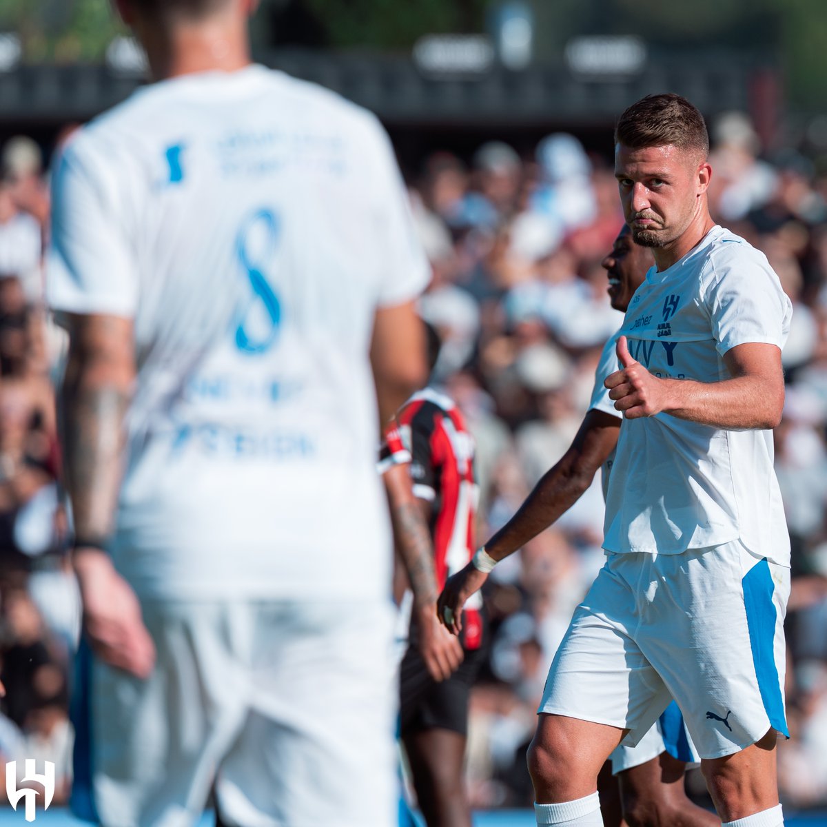 الشوط الأول 👍💙