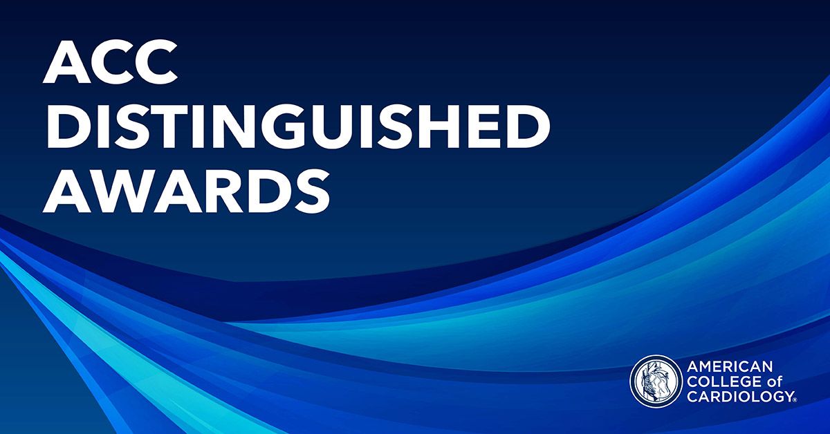 Recognize those making a difference in the CV community! Nominations are now open for ACC’s 2026 Distinguished Awards. Winners will be recognized during #ACC26, taking place March 28-30, 2026, in New Orleans, LA.

Nominations are due by Sept. 12 👉 bit.ly/3Qzq56z