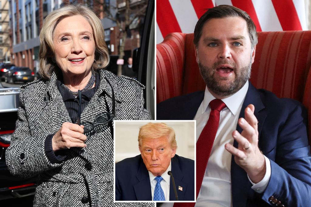 nypost's tweet photo. JD Vance: ‘You are going to see a lot of people get indicted’ over Russiagate https://t.co/VI0PdLb154 https://t.co/nYsCl7yPxy
