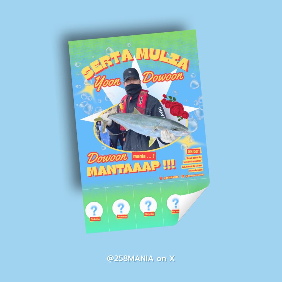Day6 Yoon Dowoon birthday poster by <a href="/258MANIA/">🐶🩵🎣</a>

📍 Blok M, South Jakarta, ID
🗓️ Start from August 11, 2026

Tag us if you found one! 

#Day6 #Dowoon #데이식스 #도운