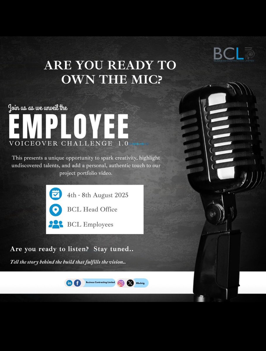 LajuGold's tweet photo. 🤞🤞#BCLEmployeeChallenge2025 @bclnig https://t.co/IzVf0rplL0
