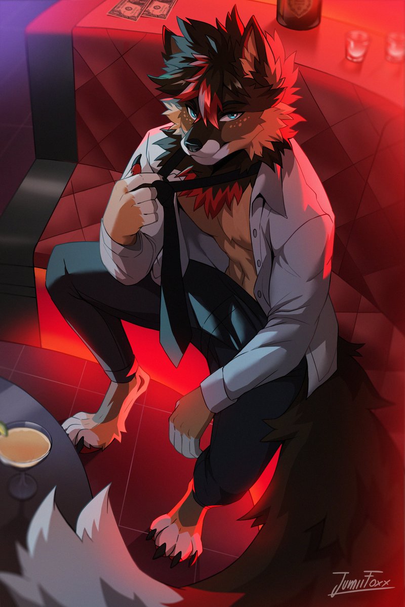 Dress to impress? I prefer to do the opposite~
🎨 : <a href="/JumiiFoxx/">JumiiFoxx - (COMMISSIONS CLOSED)</a>