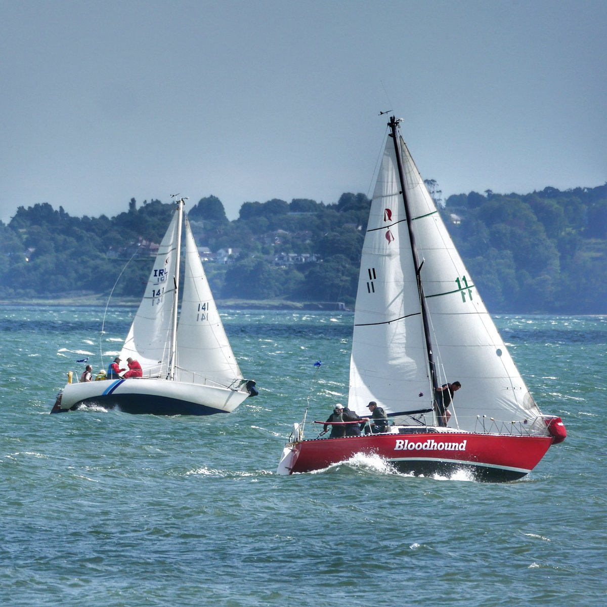 Malcmpbel's tweet photo. Off Carrickfergus on Saturday. @carrickfergussc  @WeatherCee @CarrickfergusBC @barrabest @WeatherAisling @mea_bc @sailingireland @LoveBallymena @StormHour https://t.co/l6Lqx3oGJU