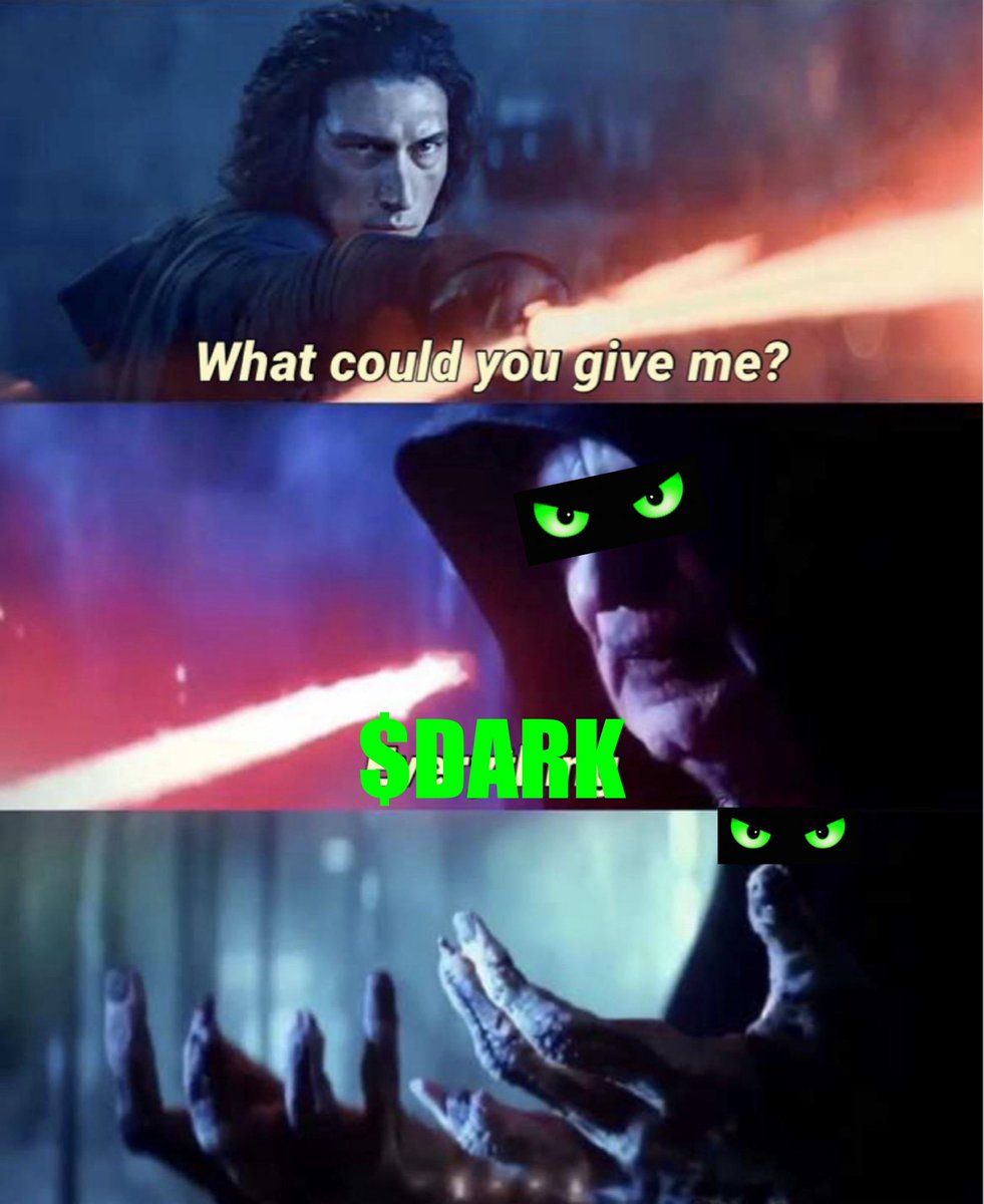 I‘ll give you $DARK @DarkCoinCardano