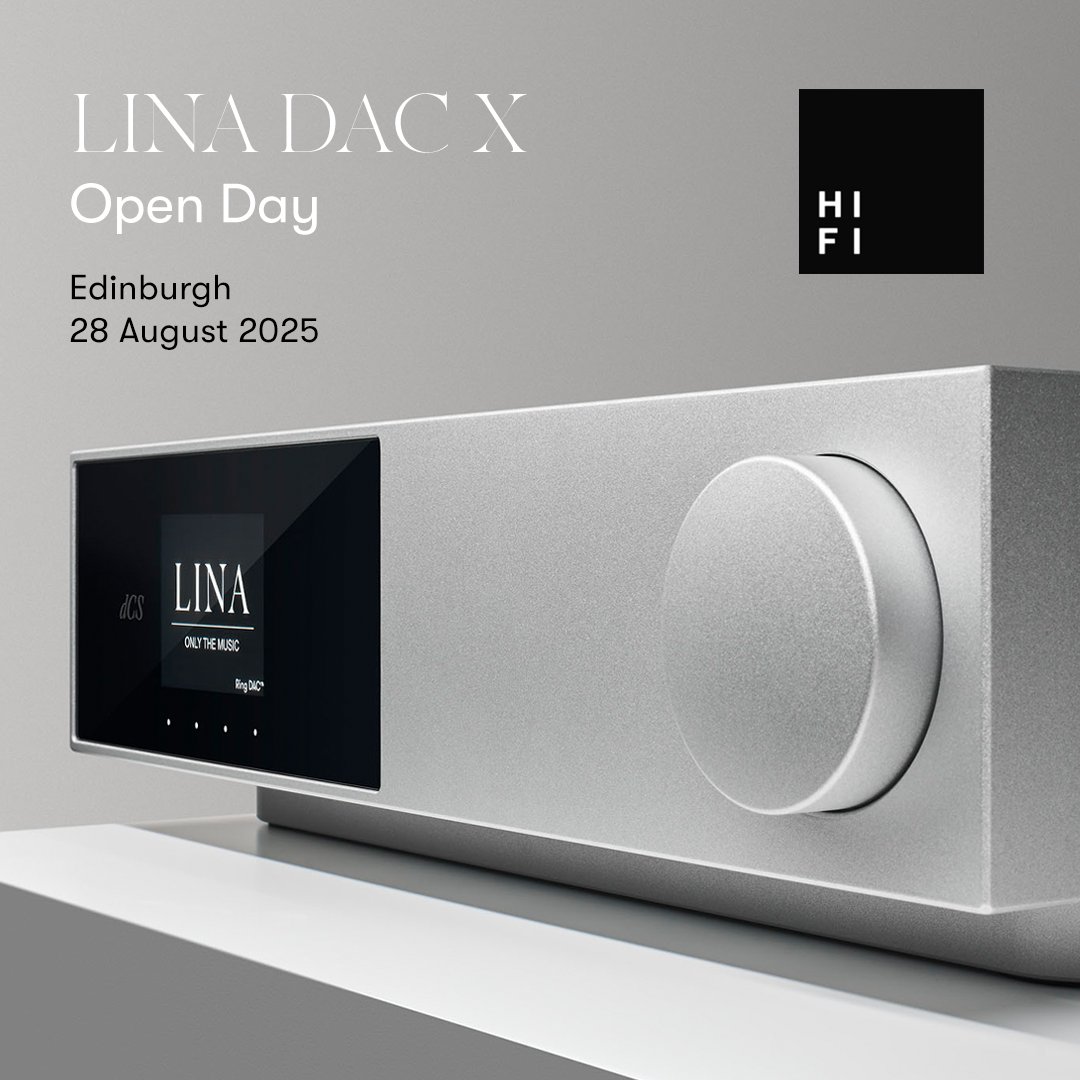 Experience #LinaDACX in #Edinburgh with dCS &amp; Hi-Fi Corner — at a dedicated in-store Open Day, Thursday 28th August...

RSVP here: dcsaudio.com/events/lina-da…

In association with <a href="/Absolute_Sounds/">Absolute Sounds</a>
