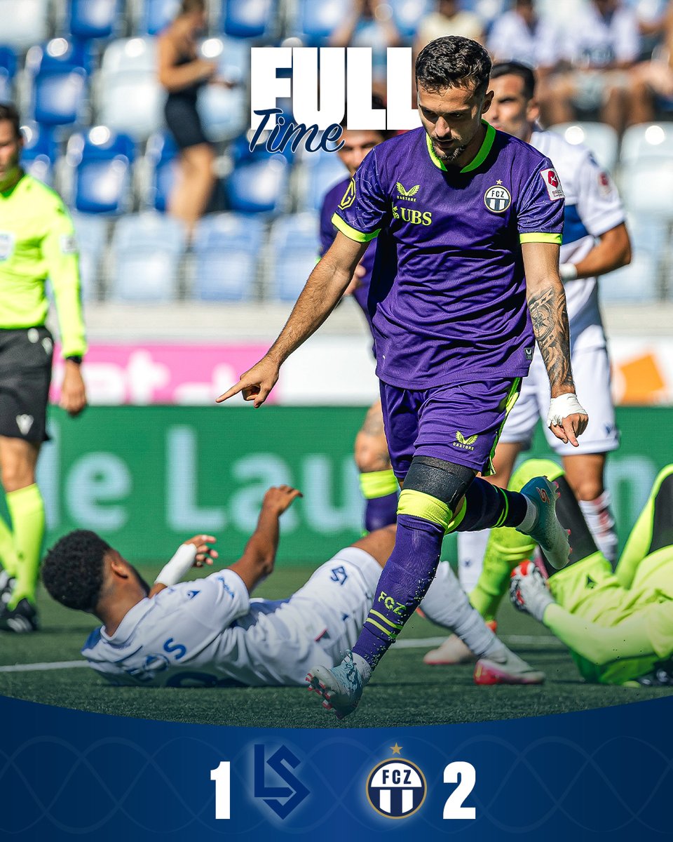 𝟐:𝟏 𝐢𝐧 𝐋𝐚𝐮𝐬𝐚𝐧𝐧𝐞! Der erste Sieg der neuen Saison ist Tatsache. ✨

#fcz