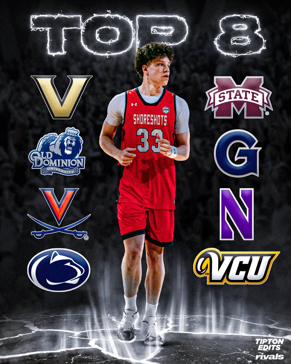 NEWS: 4⭐️ Jayden Hodge has cut his list to eight schools, he tells <a href="/Rivals/">Rivals</a>. 

The 6-6 wing is a top-70 overall recruit in the 2026 class. 

 on3.com/rivals/news/ja…