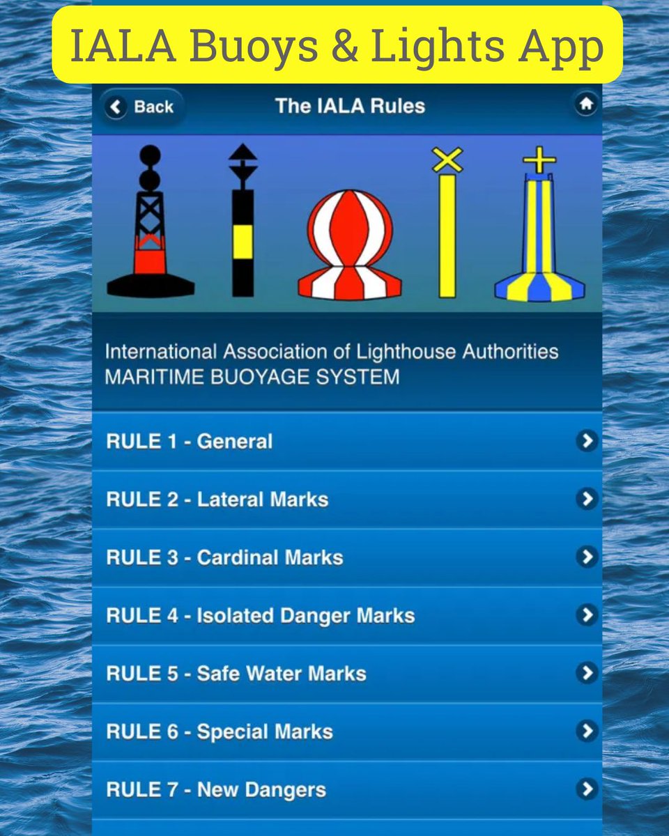 🚨 Navigating buoys and lights just got easier! 

⚓️ This App is a quick-reference tool for skippers and crew, helping you instantly recognise and interpret navigation markers for safer boating.

👉 safe-skipper.com/iala-buoyage-l…

#BuoysLights #SafetyAtSea #Sailing #Boating #SafeSkipper