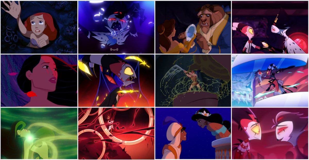 Yesterday, Vivienne Medrano revealed that one of her biggest inspirations is the Disney Renaissance…WHAAAT?!! Never saw that coming!😱🤣❤️
#HelluvaBoss #Hellaverse #Stolas #Blitzø  #Stolitz