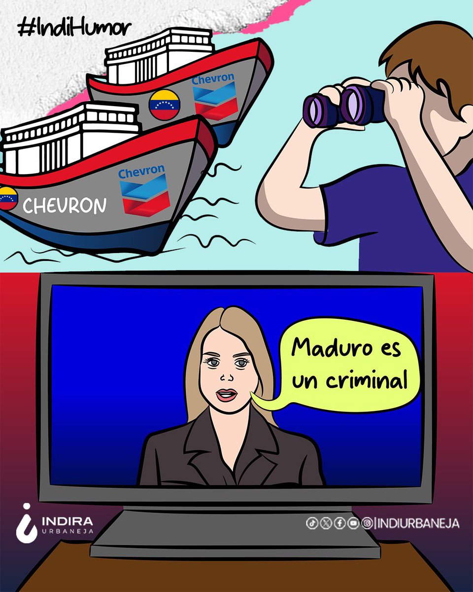 #IndiHumor
Domingo 10 de Agosto

¡50 millones por decir dónde está Maduro mientras Chevron desembarca en Venezuela! ¿Coherencia? ¿show?