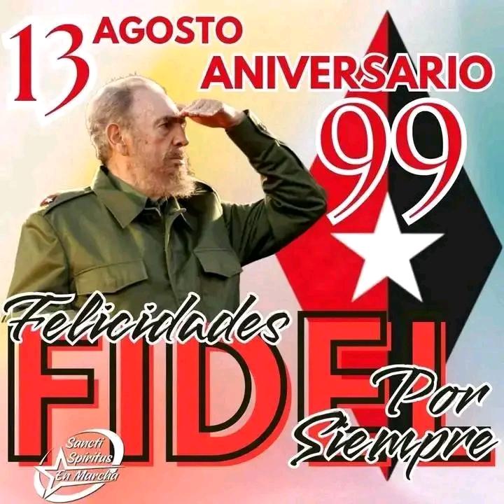 GladysArtemisa's tweet photo. La historia de la Revolución Cubana 🇨🇺 , es la historia de un hombre que condujo a este pueblo y lo enseñó a luchar por sus sueños.
#100AñosConFidel 
#ArtemisaJuntosSomosMás 
@AsambleaCuba 
@DiazCanelB 
@DrRobertoMOjeda 
@PartidoPCC https://t.co/nqjDpClq6Z