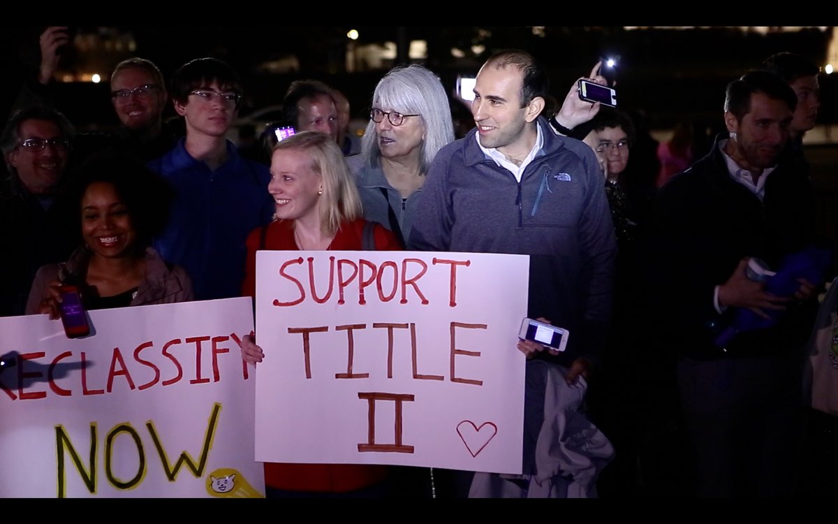 polisoniccom's tweet image. From my archive &amp;gt; love this #NetNeutrality/#TitleII love-fest going on here, November 2014 in front of the White House, just before the Wheeler flip-flop.