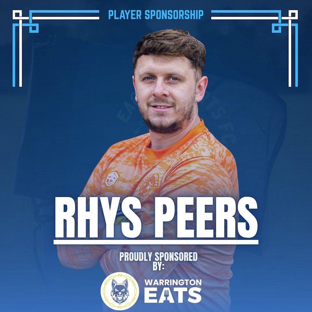 EagleSportsFC's tweet photo. First Team Clean Sheet 🦅

Rhys Peers 🧤
Sponsored by Warrington Eats

#Upthegulls 🦅

🖥️ https://t.co/1pF9aDVR8s
📲 https://t.co/gtcM4qdUCL

#supportlocal #orderlocal #keeplocal https://t.co/6EdLScwK6K