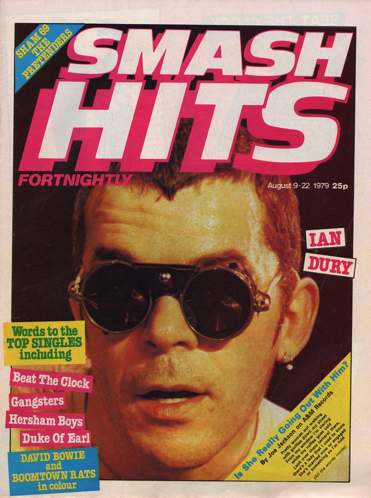Carolyn_on_X's tweet photo. Cover of Smash Hits, August 9 - 22, 1979.
The charts were full of great music, just look at that! https://t.co/JYgozjUyxE