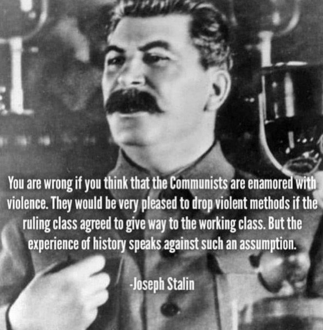 Jack Trowell (@frenchcomrade) on Twitter photo <a href="/Inhumansoflate1/">inhumans of capitalism (Ojibwa )☭</a> The issue is not that we require violence, it's that evenif we do everything peacefully and win elections the moment we try to implement actual changes the capitalist will react with violence against us to preserve their power
Ask Allende in Chile <a href="/Inhumansoflate1/">inhumans of capitalism (Ojibwa )☭</a> The issue is not that we require violence, it's that evenif we do everything peacefully and win elections the moment we try to implement actual changes the capitalist will react with violence against us to preserve their power
Ask Allende in Chile