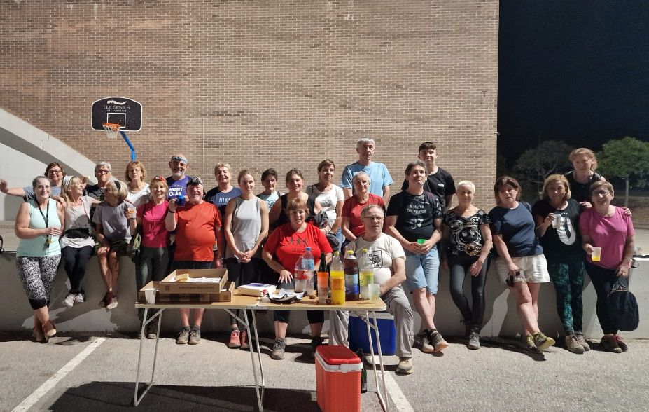 Aquesta passada nit les #cabretes hem fet una caminada nocturna cap a Sant Joan de Vilatorrada amb ressopó final!