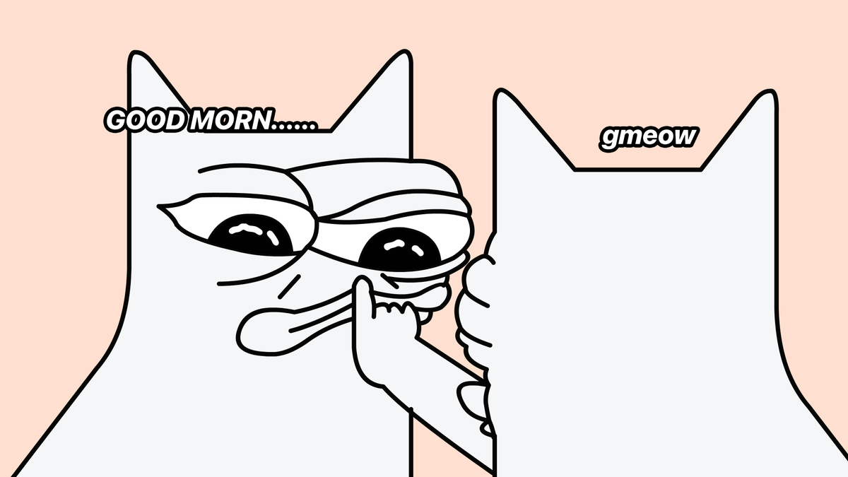 YOU'RE A SH....
shhhh....

gmeow