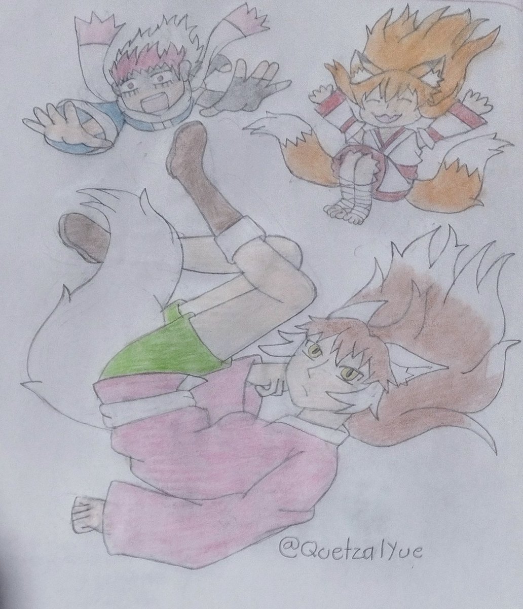 Lunaria y Tsuki siempre se mete en problemas, la cuales terminaron en caída libre junto a Alicia, la cual está pensando en como salvarlas de esta situación