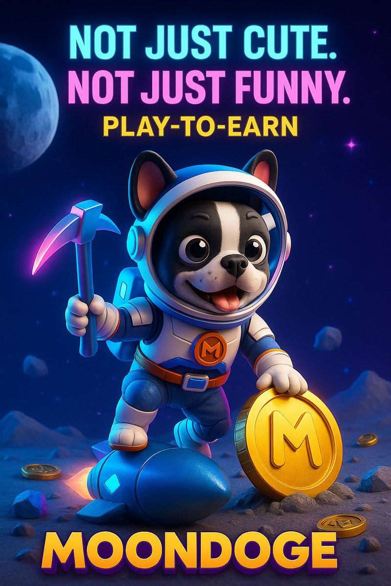 MoonWorldGameFi's tweet image. Not just cute. Not just funny.

Your MOONDOGE mines crypto while looking fabulous 😎🐾

Trade it. Feed it. Let it earn for you.

#MOONDOGE #CryptoPets #P2EGame #NFTMarketplace