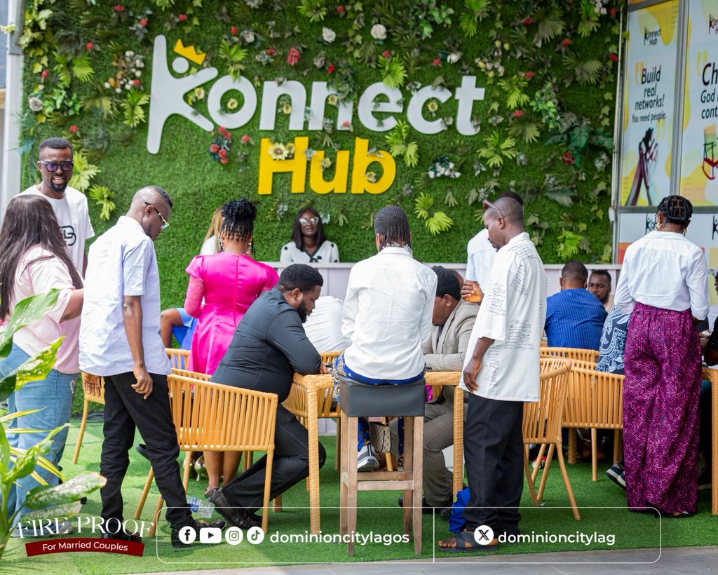dominioncitylag's tweet photo. The singles were not left out in the fun today, they had time to mingle and play some games.
#DominionCity #DCLagosHq #ThriveSeries #FireProof #Communication #SundayService https://t.co/P55Mr5LCZ4