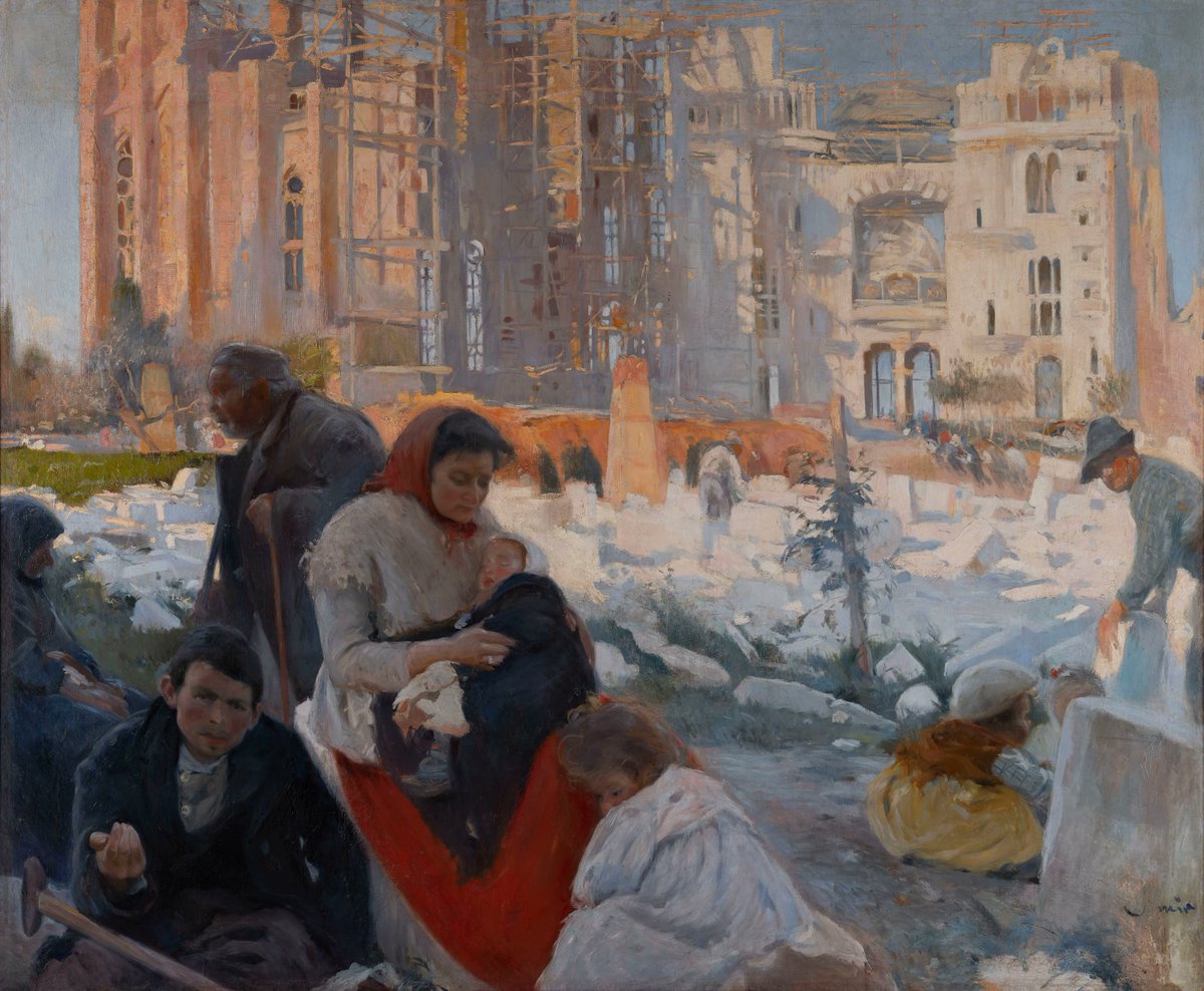 "La catedral de los pobres" - Joaquim Mir, 1898.
