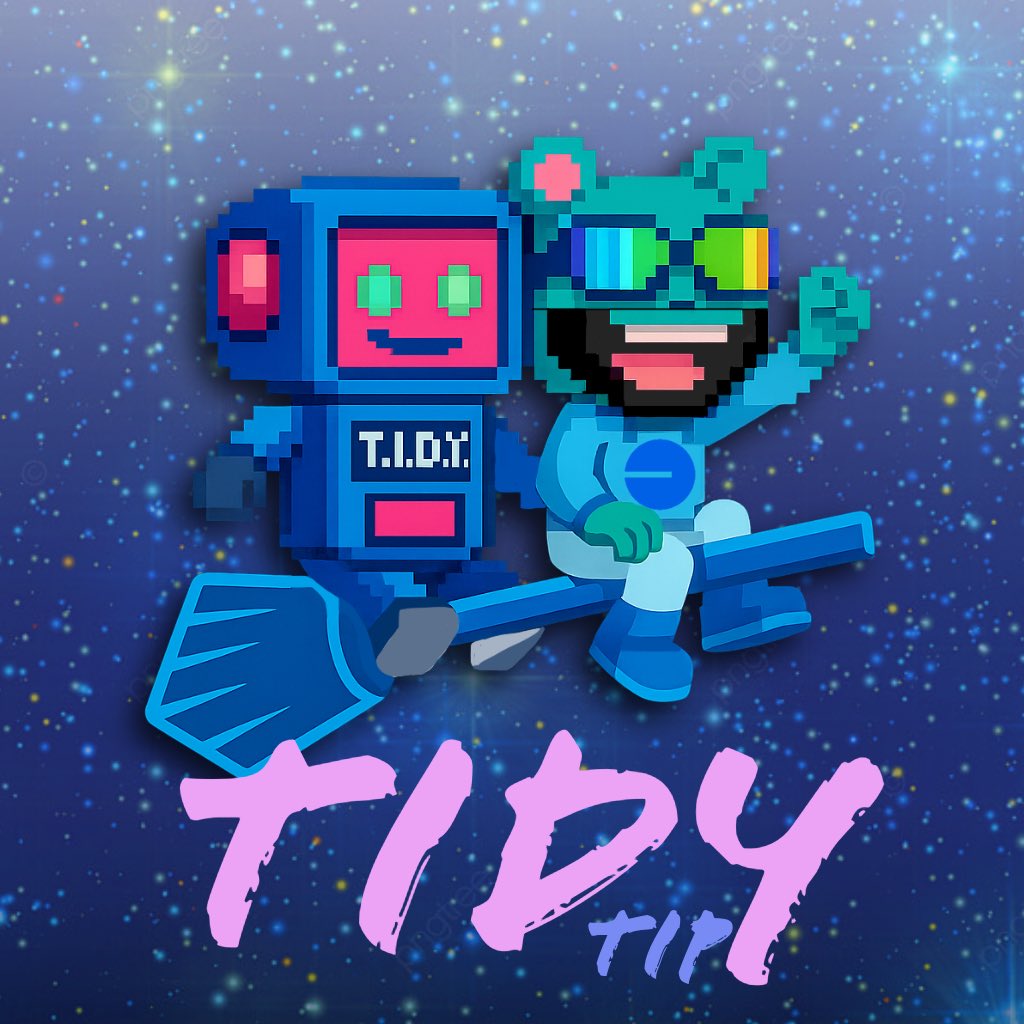 If CT panic/FUD makes you flip bias, you’re not trading…you’re bag chasing.

Tidy Tip: Lock in your style. Mute the noise. Pay tuition in your own mistakes.

That’s where the level ups come from.

$TIDY