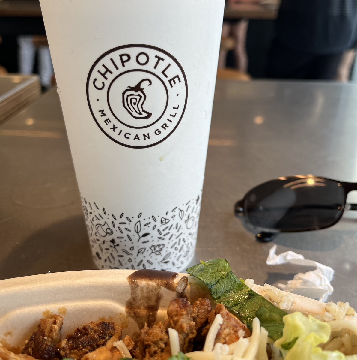 The sweet tea at the Plainfield (IN) location today is 😵‍💫