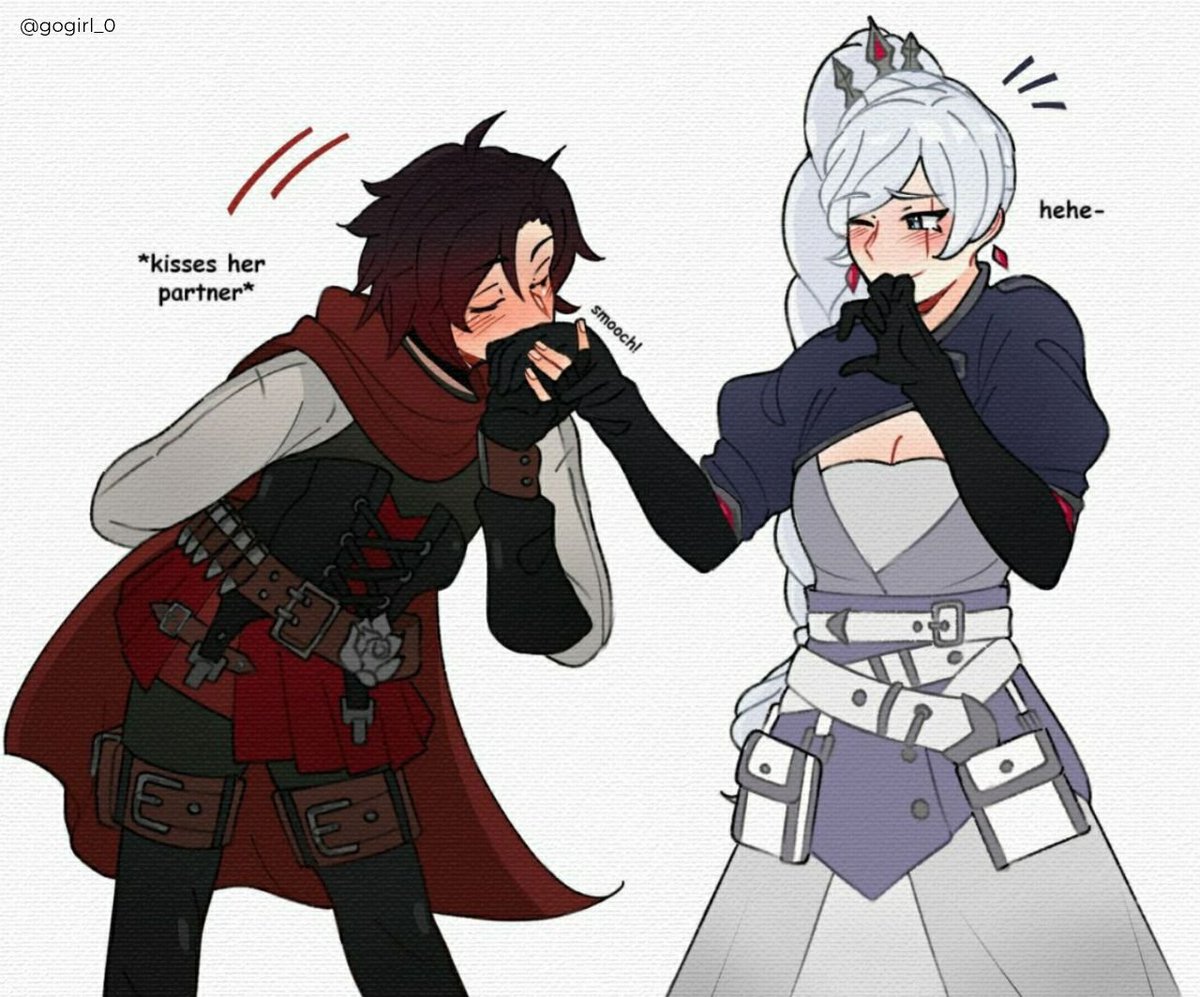 Ruby like a true knight 
#whiterose #rwby #RWBYfanart