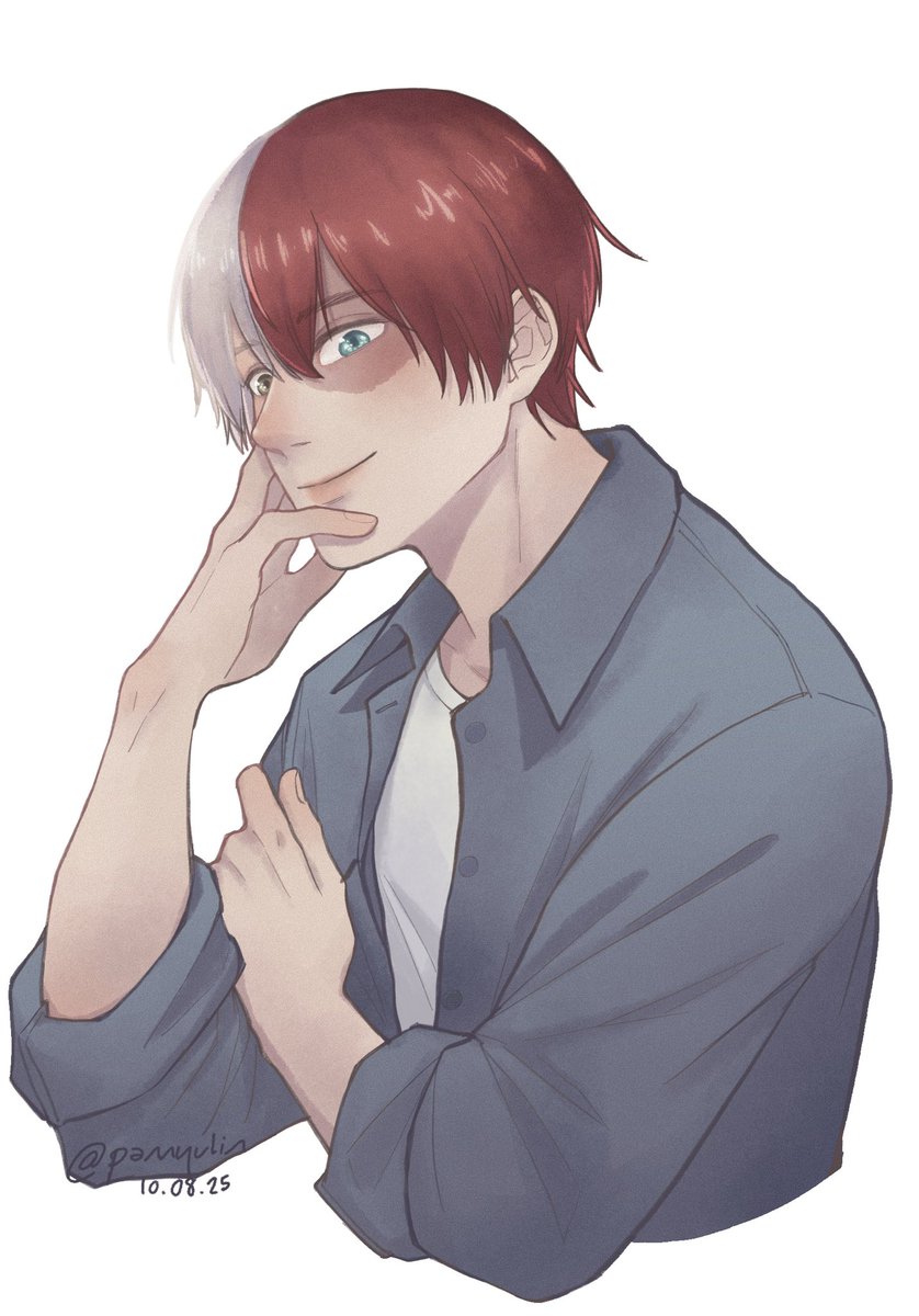 pannyulin's tweet image. Always by your side🥦

#Todoroki #轟