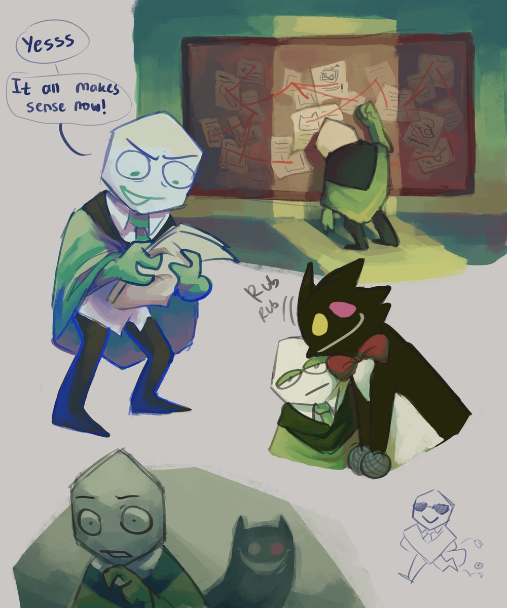 Ok I can sleep now h
#deltarune #battat #pluey