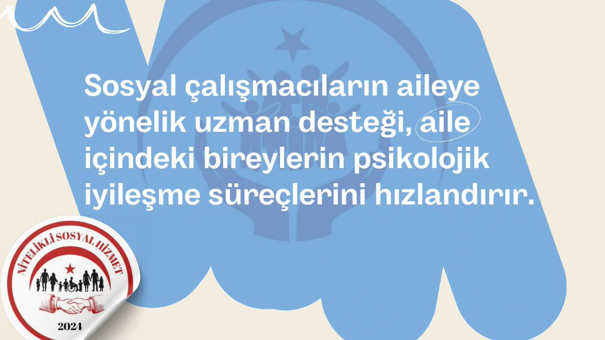 <a href="/MahinurOzdemir/">Mahinur Özdemir Göktaş</a> Sayın Bakanım <a href="/MahinurOzdemir/">Mahinur Özdemir Göktaş</a>,
#AileYılındaSosyalÇalışmacıAta

Her aile bir dünyadır. Bu dünyanın karşılaştığı sosyal riskler ise nitelikli sosyal hizmet müdahalesi gerektirir. Aile Yılı’nda aileleri korumanın en güçlü yolu sosyal çalışmacı atamalarıdır.

2025 Aile Yılı’nda;
📌