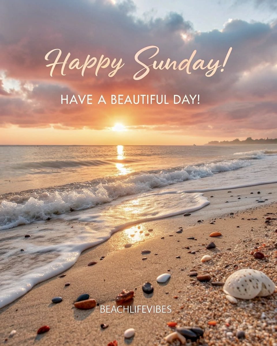 LejmanMargie's tweet image. Happy Sunday! ☀️🐚🌊
#beach #shells #dream
