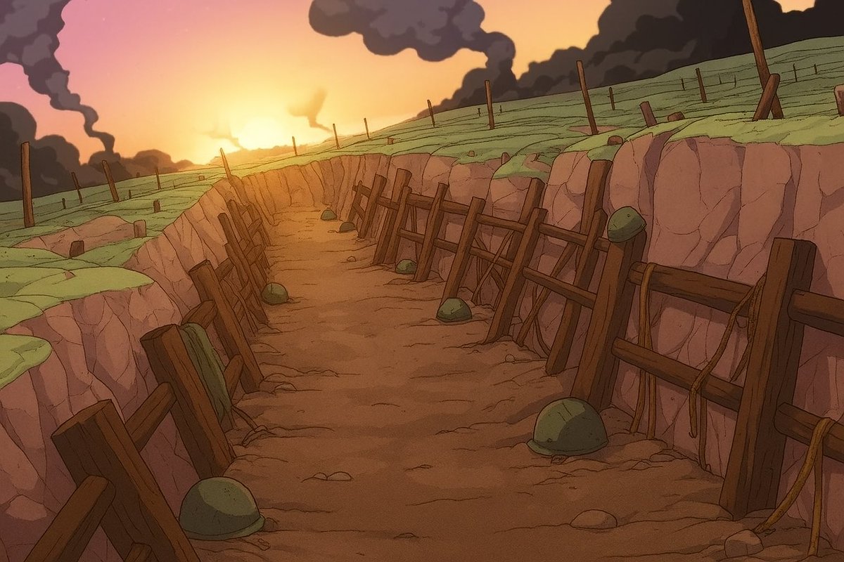 FrunkSol's tweet photo. Trenches… https://t.co/FL5GBULCBz