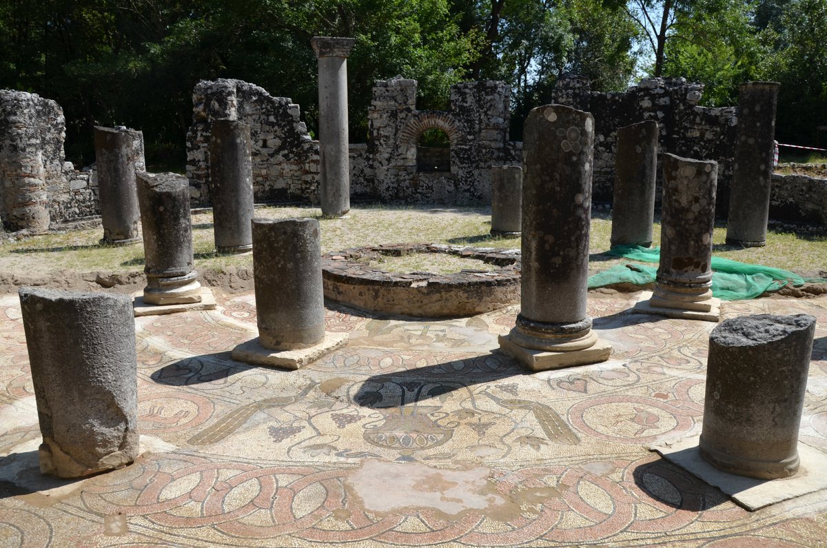 #AncientSiteSunday - Butrint (ancient Buthrotum), Albania’s first designated UNESCO World Heritage Site. Located directly opposite the Greek island of Corfu, Butrint offers a combination of historic ruins and natural beauty. Its well-preserved ruins are nestled in a marshy