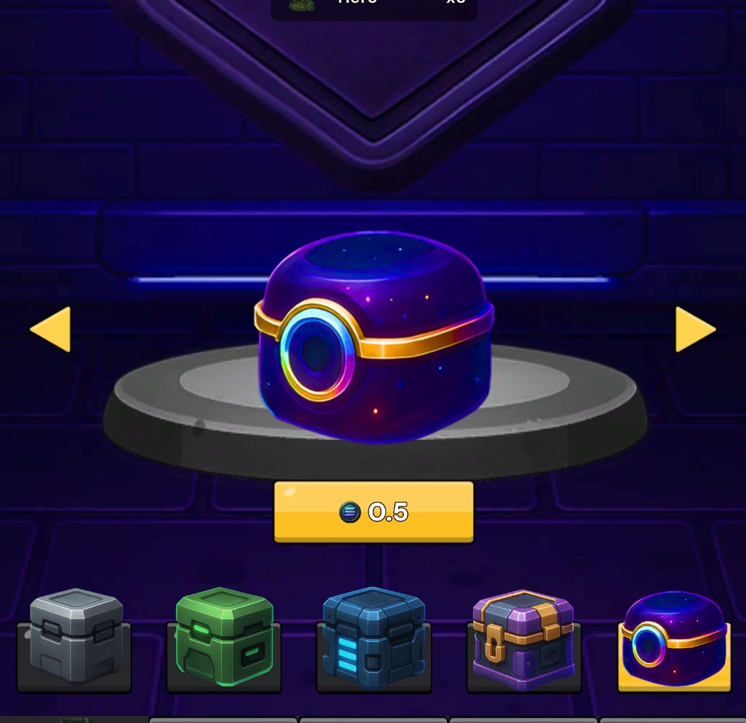 🚨 New game just dropped on Solana  

@ExodiaLab A mining game with ROI in 15-25 days 

How it works 👇

Buy at least 1 Hero (0.1 SOL) to start and farm 2 tokens

1️⃣ $OPS → Swap to $SOL (1,000 OPS = 1 SOL)
2️⃣ $EXO → TGE soon 

 🔸Level up heroes using $SOL to boost daily mining