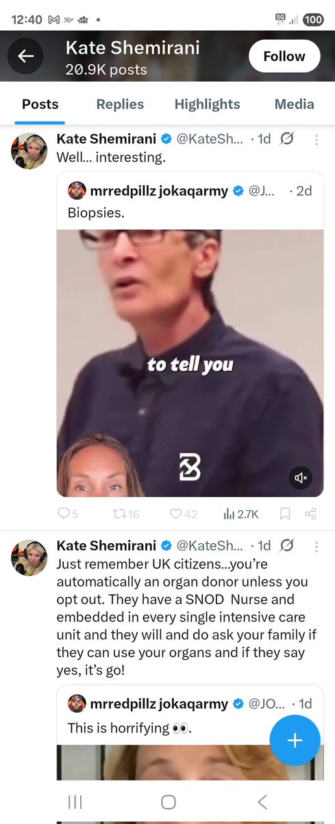 Kate Shemirani is spreading misinformation again.
You can not get identification of the type of cancer without biopsy and ideally molecular testing.
She has scared people from getting safe treatment, and now she is trying to scare people getting accurate diagnoses.
Cancer seeding