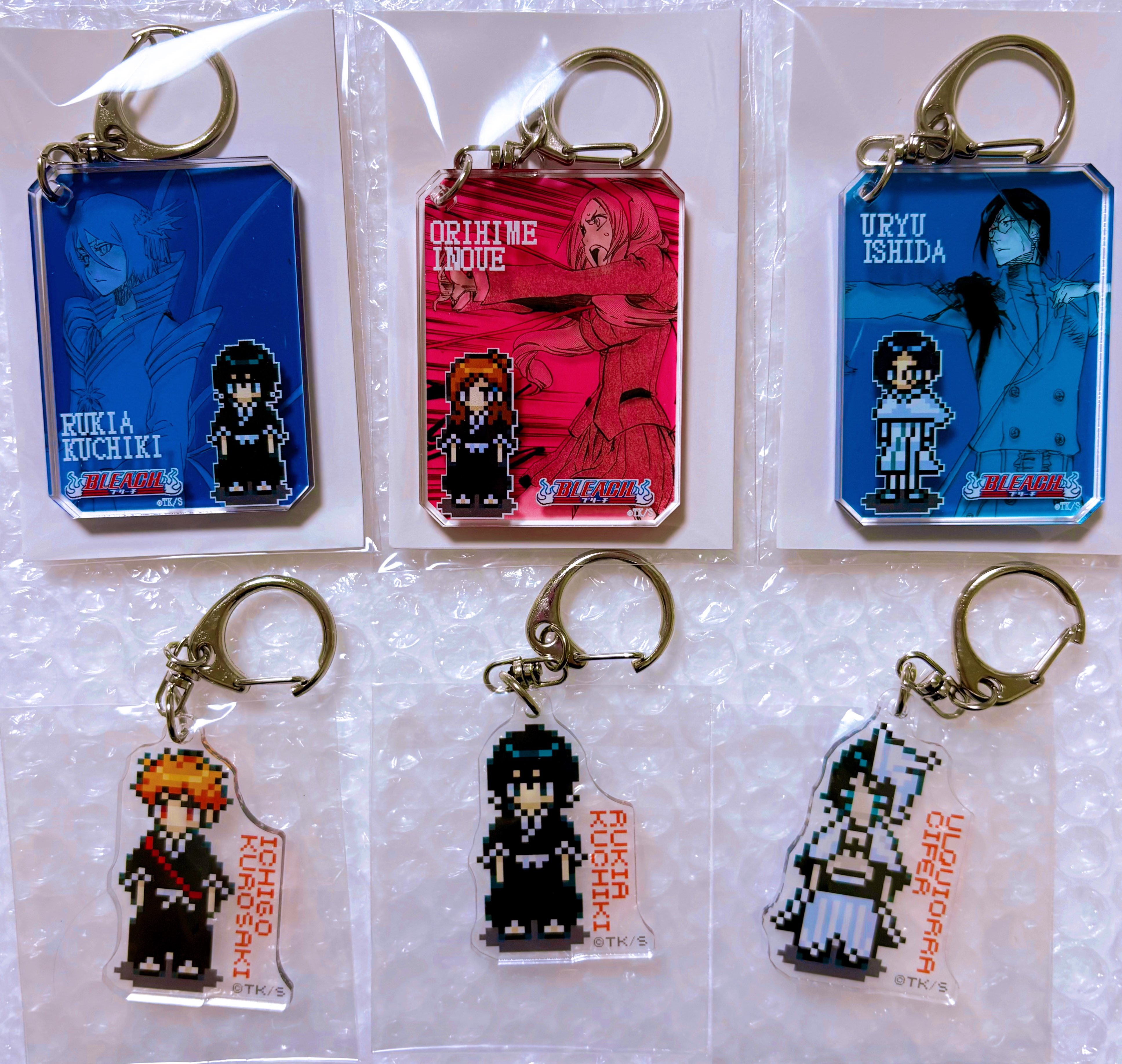 BLEACH シックアクリルキーホルダー BLEACH」トレーディング切手風アクリルキーホルダー｜郵便局の