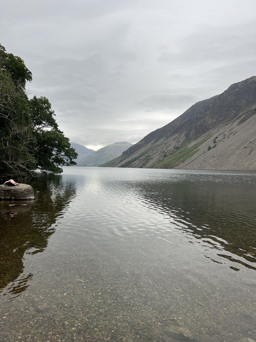 One summer evening (led by her) I found
A little boat tied to a willow tree
Within a rocky cove, its usual home.
Straight I unloosed her chain, and stepping in
Pushed from the shore.
