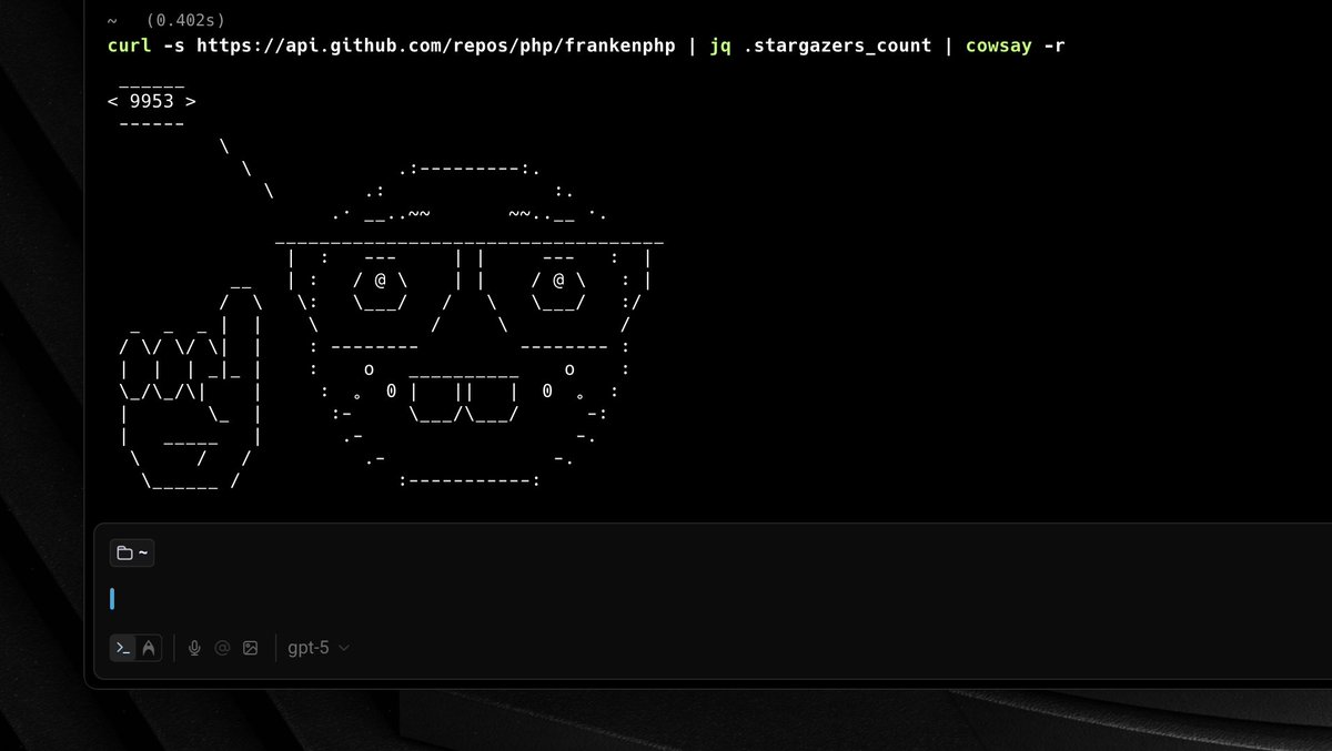 thinkverse's tweet photo. Neering the final stretch for 10k @github stars on FrankenPHP!

Only 47 more stars to reach the 10000-star goal before #APIPlatformConference in September. 🤩

Could we see a prototype of the FrankenPHP elephpant presented on stage by @dunglas if we reach it in time? 🙏 https://t.co/YfJ8c47ABl