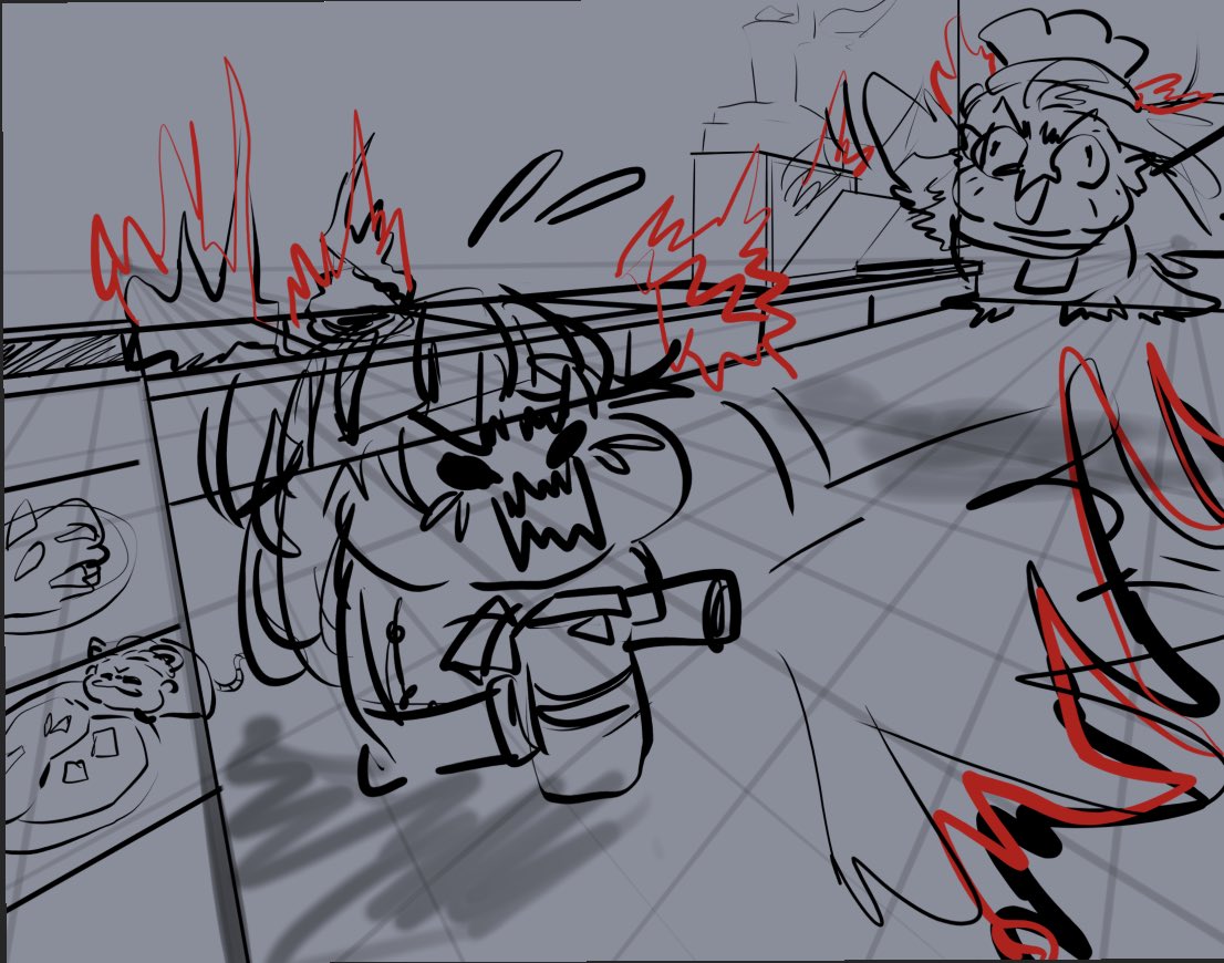 TsumTsum_Wesker's tweet photo. Tsum doodle comm >:)
(Based on the game Overcook)
#wip #Commission #doodle #tsum https://t.co/MT3zO6cYiu