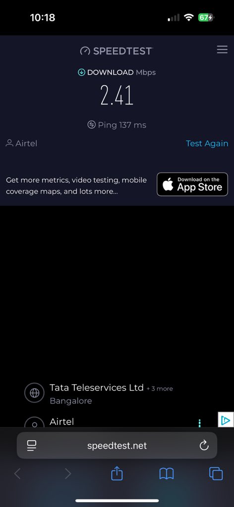 AkashSreenivasa's tweet photo. @Airtel_Presence @AirtelKK @airtelindia @airtelnews Day 35 of Ignorance of Services https://t.co/UUs2UlNqMv