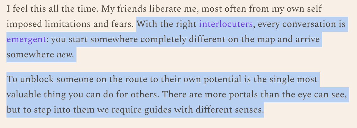 "what determines your success in the game of life is really simply how persistent and efficacious you are at asking for things you want."