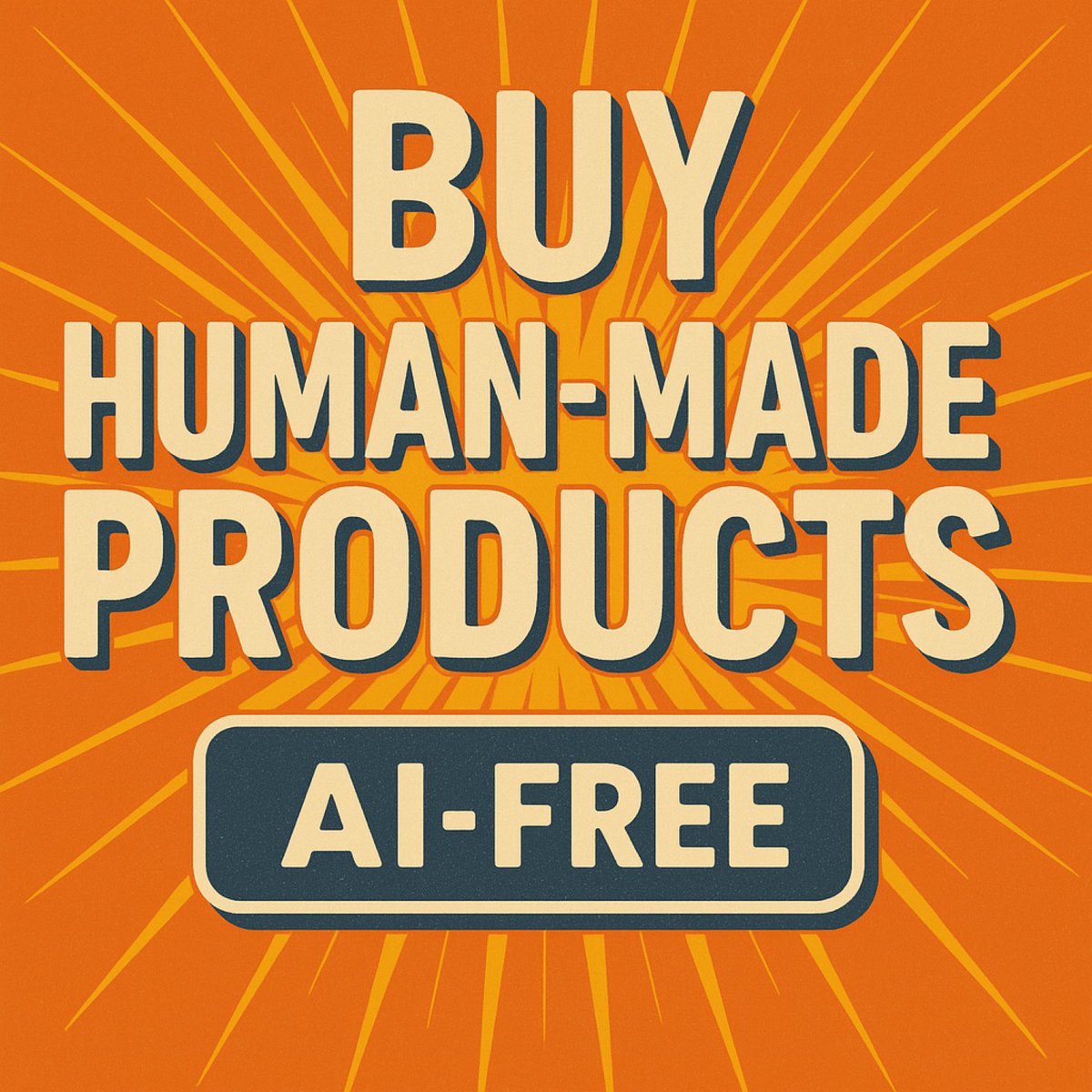 ✨ Imagine it’s 2030. AI didn’t destroy the world — it just quietly replaced you.  
Consumers are no longer choosing what’s faster or cheaper. 
A new movement is rising: Human Made. AI-Free.  #HumanInTheLoop #GenAI #HumanMade

linkedin.com/pulse/human-ma…