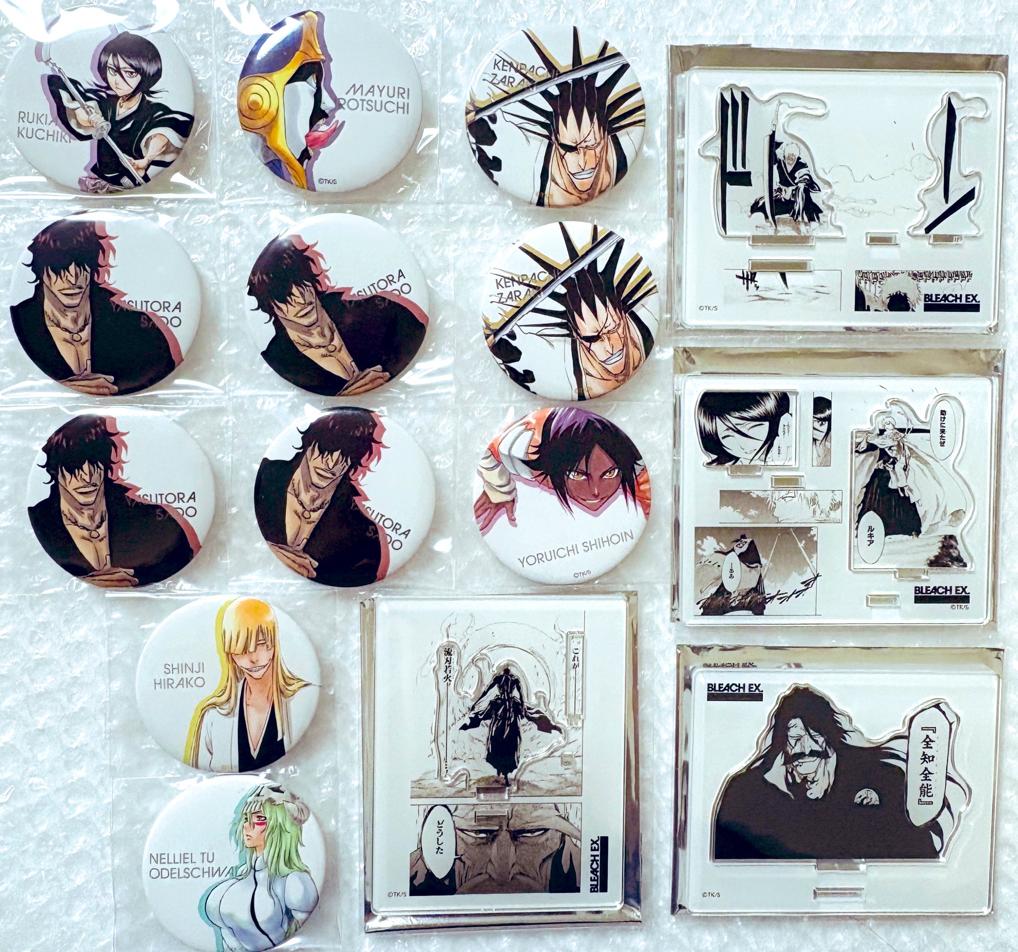 BLEACH 原画展 オリジナルアクリルジオラマコレクションA 10種セット BLEACH 原画展 オリジナルアクリルジオラマコレクションA 10種セット