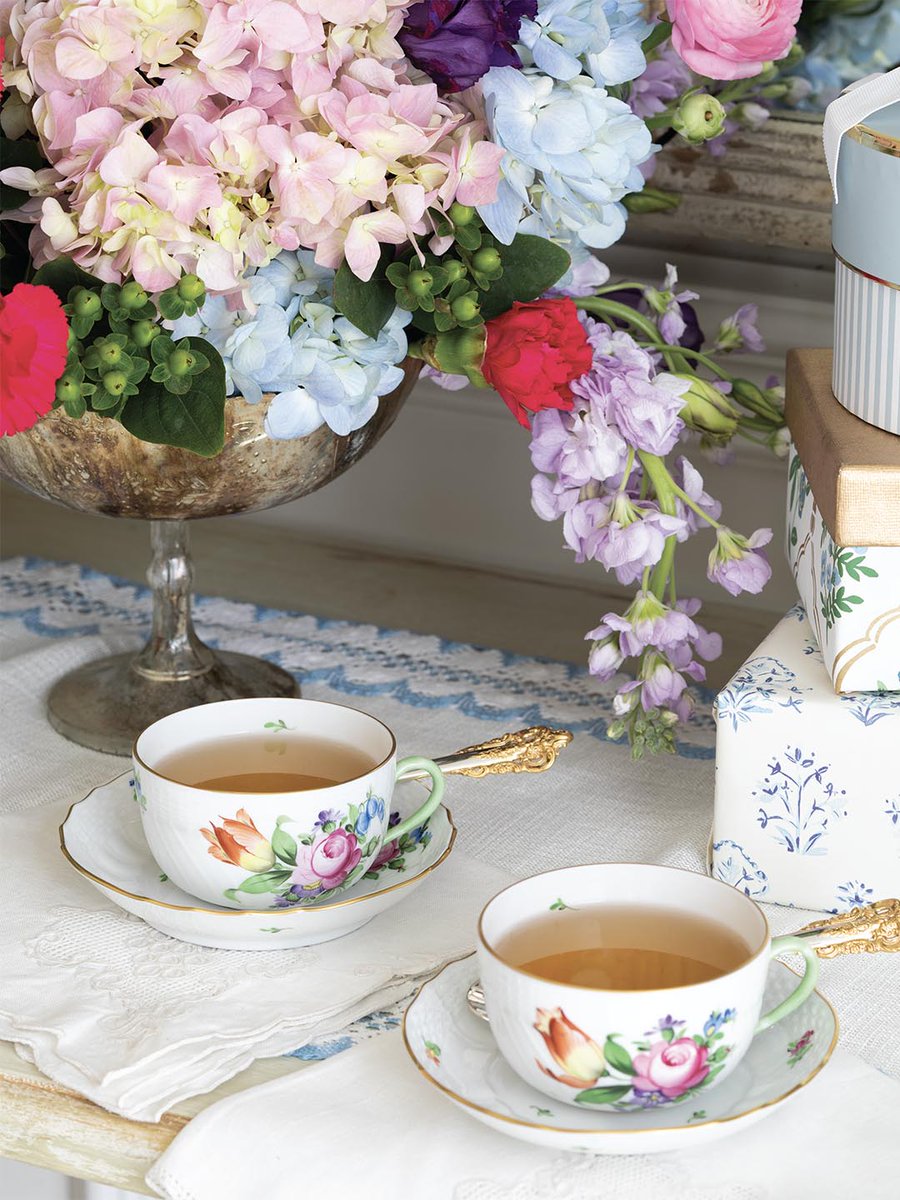 “Come, let us have some tea and continue to talk about happy things.”—Chaim Potok

What’s your most treasured memory of sharing teatime with friends?