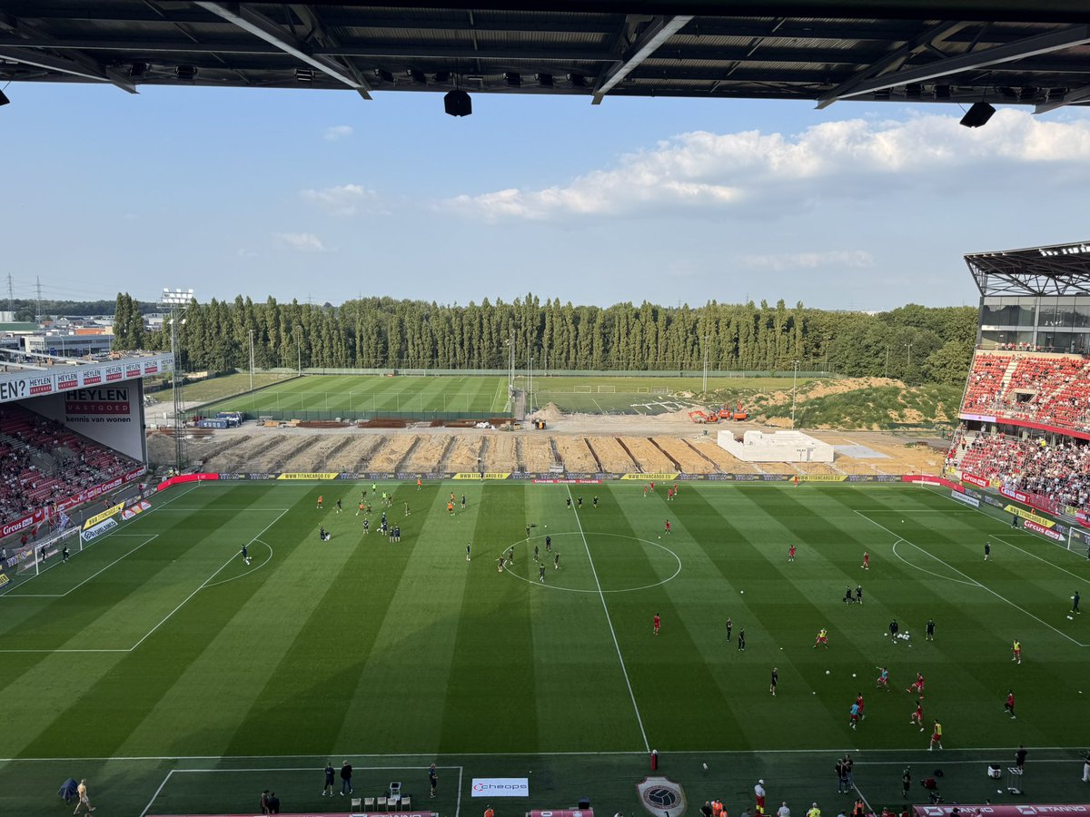 Bouwverlof is bijna gedaan. 
Speeldag 3. ⚽️