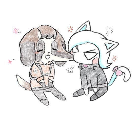 shout out to oc x canon. this shit is awesome 
(repost. i forgot karen’s glasses + fixed some other stuff)
#smg4karen #smg4oc